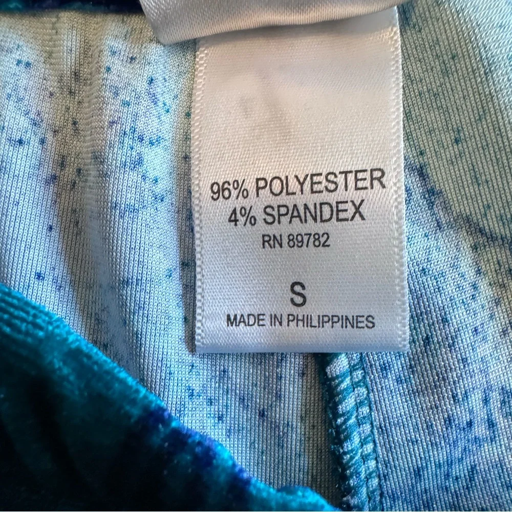 NWT Natori Lush Peony Velour Pajama Set Floral Blue Size Small - Picture 14 of 15